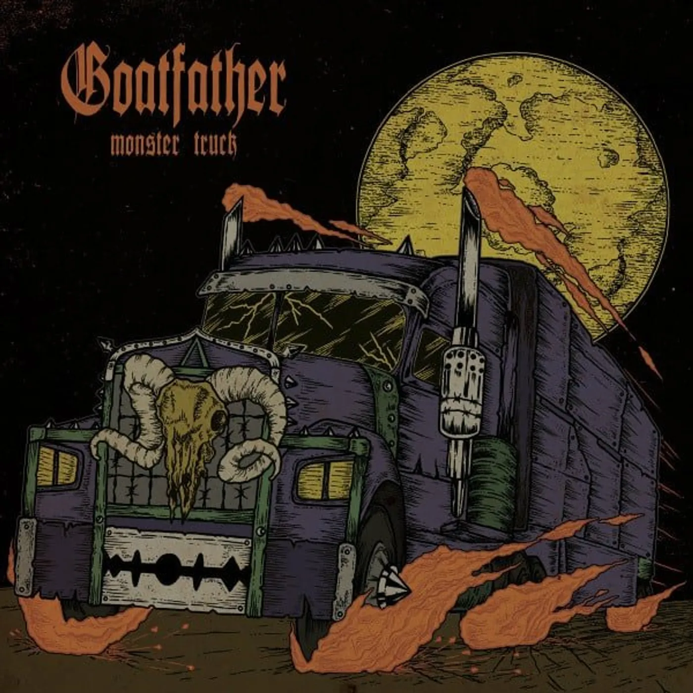Goatfather Monster Truck Vinyl Record