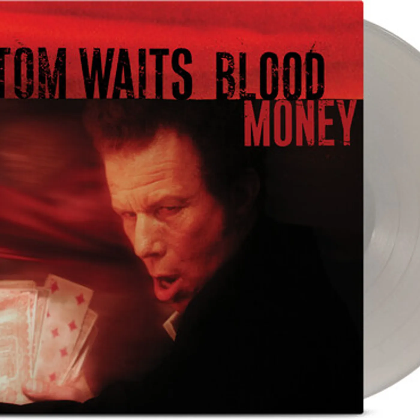 Tom Waits Blood Money (Anniversary Ed.) (Metallic Silver) Vinyl Record