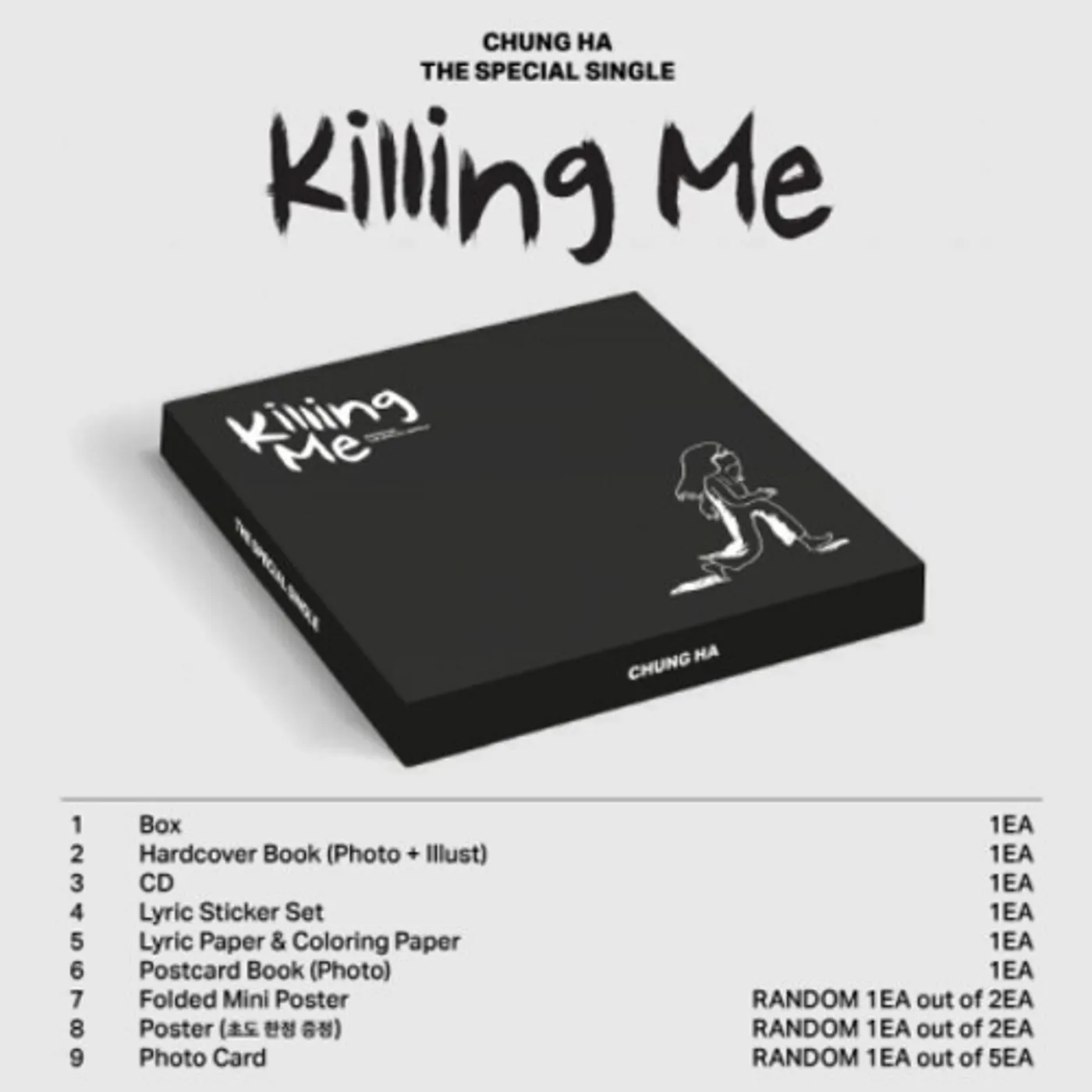 CHUNG HA KILLING ME CD