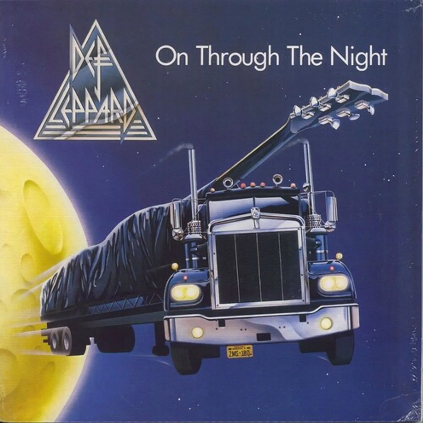Def Leppard On Through The Night Vinyl Record