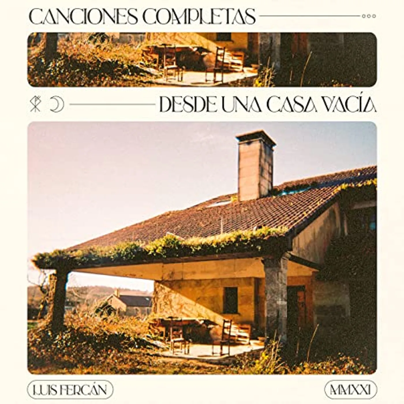 Luis Fercán CANCIONES COMPLETAS DESDE UNA CASA VACIA Vinyl Record