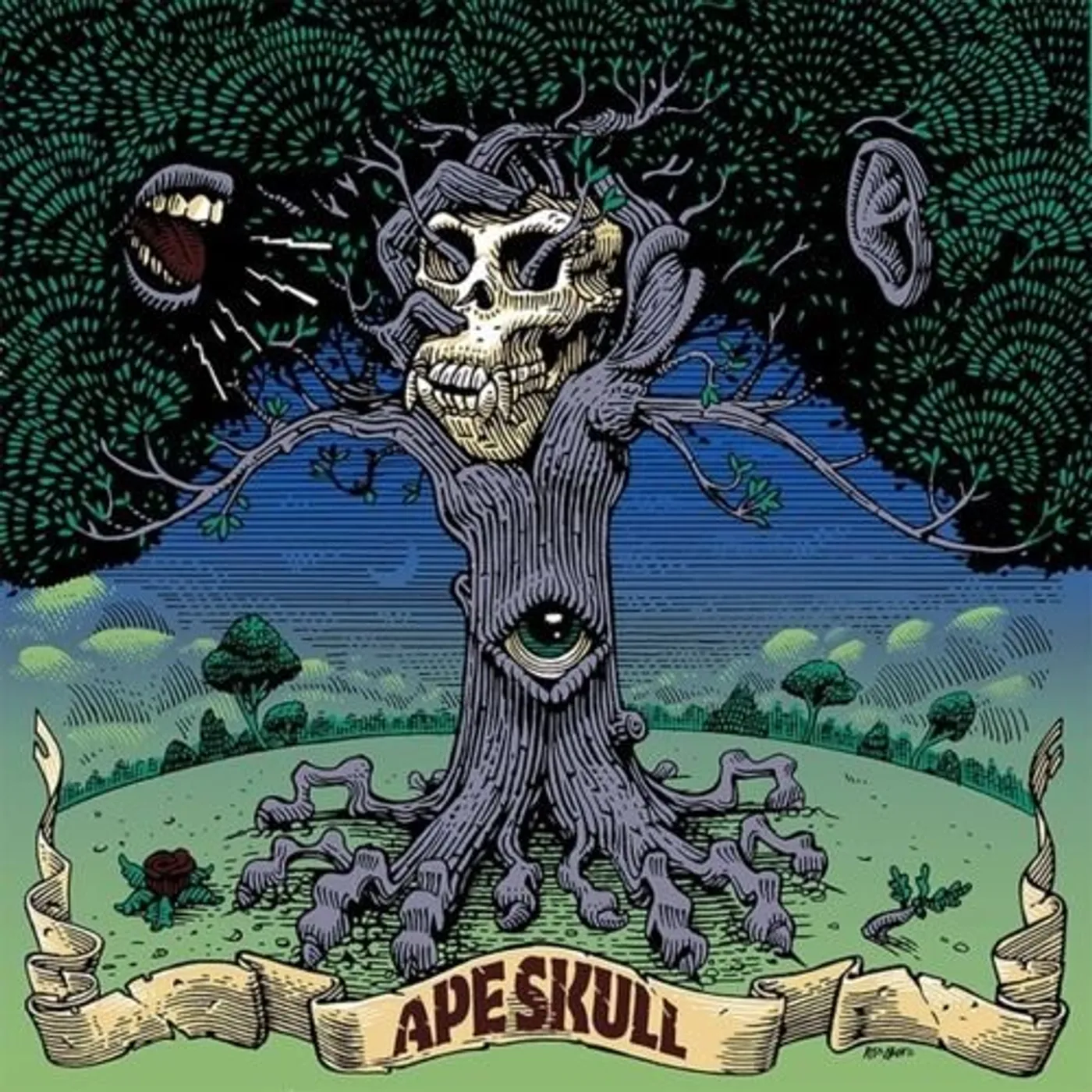 Ape Skull Vinyl Record