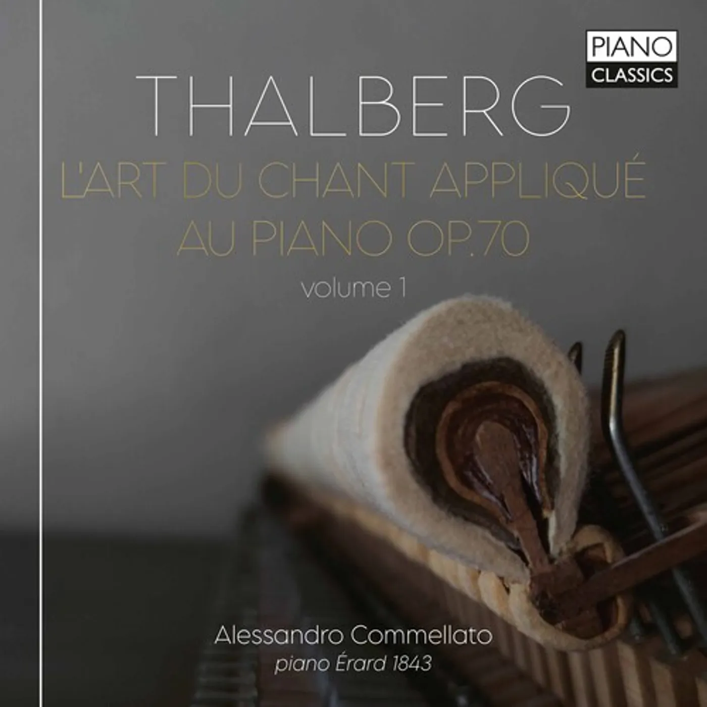 Alessandro Commellato THALBERG: L'ART DU CHANT APPLIQUE AU PIANO, OP.70, VOL. 1 CD