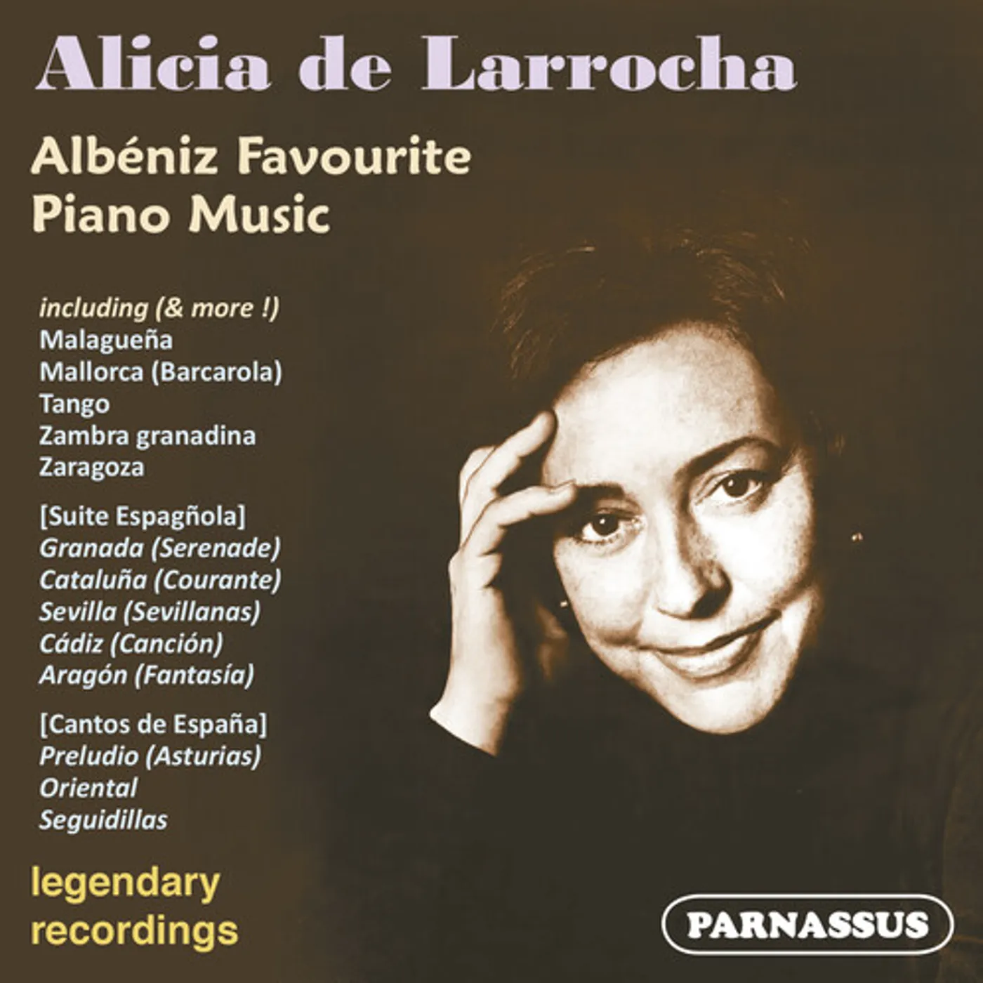 ALICIA DE LARROCHA PLAYS ALBENIZ FAVOURITES CD