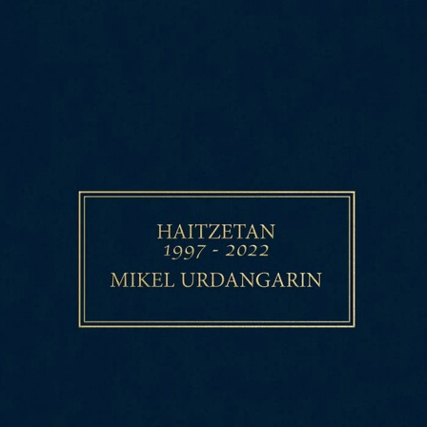 Mikel Urdangarin HAITZETAN 1997-2022 CD