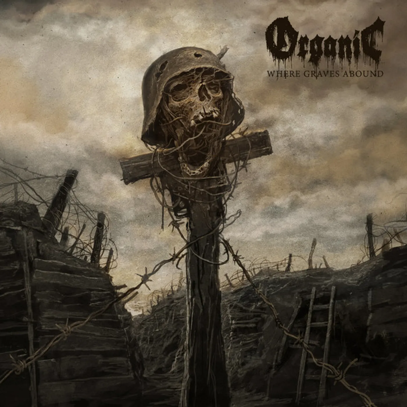 Organic Where Graves Abound Vinyl Record