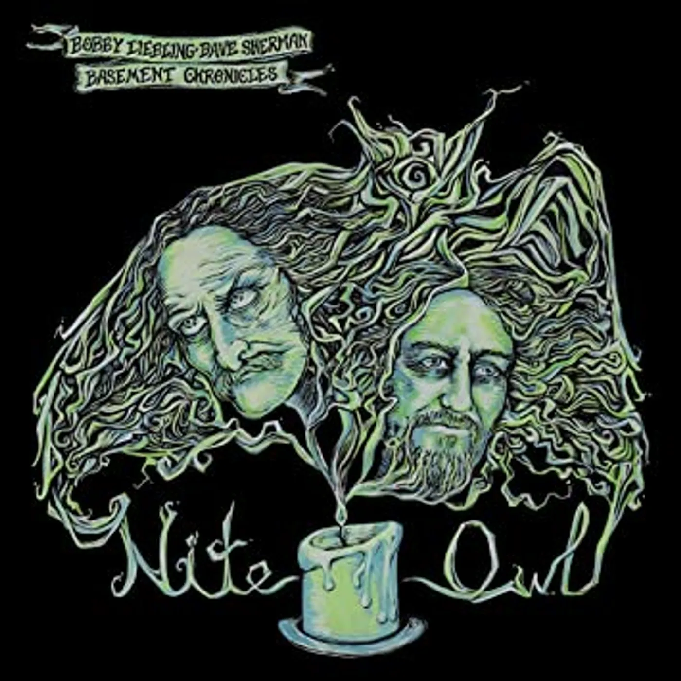 Bobby Liebling & Dave Sherman Basement Chronicles BASEMENT CHRONICLES: NITE OWL Vinyl Record