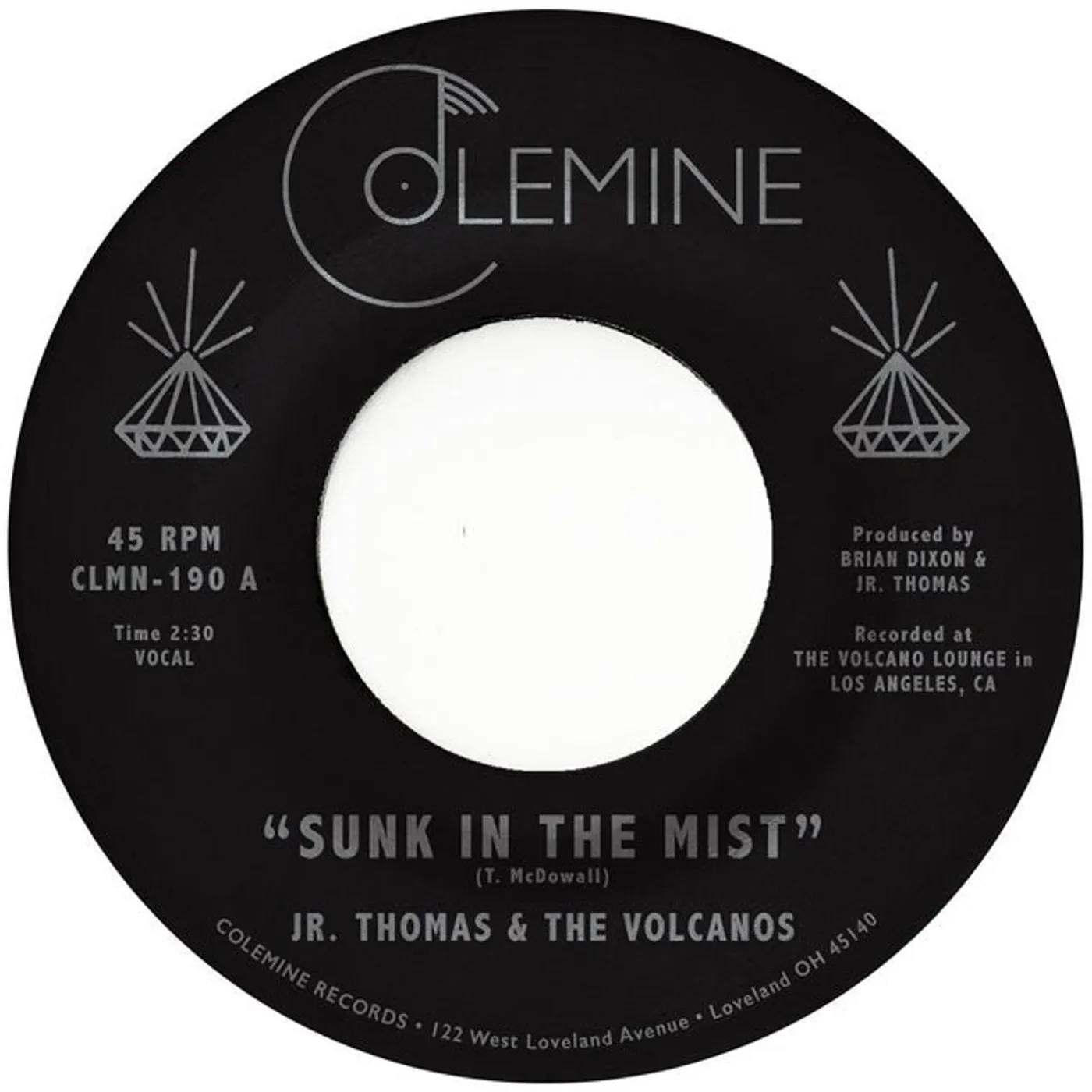 Jr Thomas & The Volcanos Sunk In The Mist Vinyl Record
