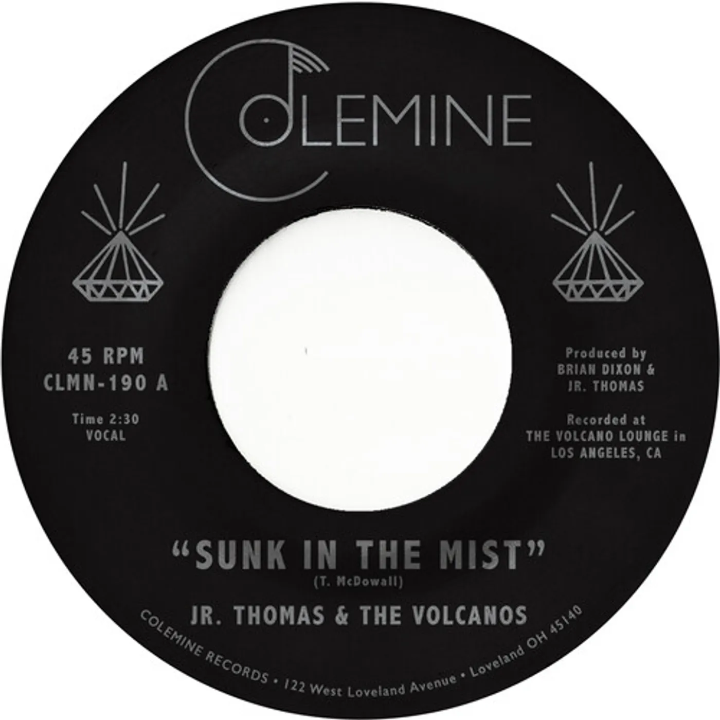 Jr Thomas & The Volcanos Sunk In The Mist Vinyl Record