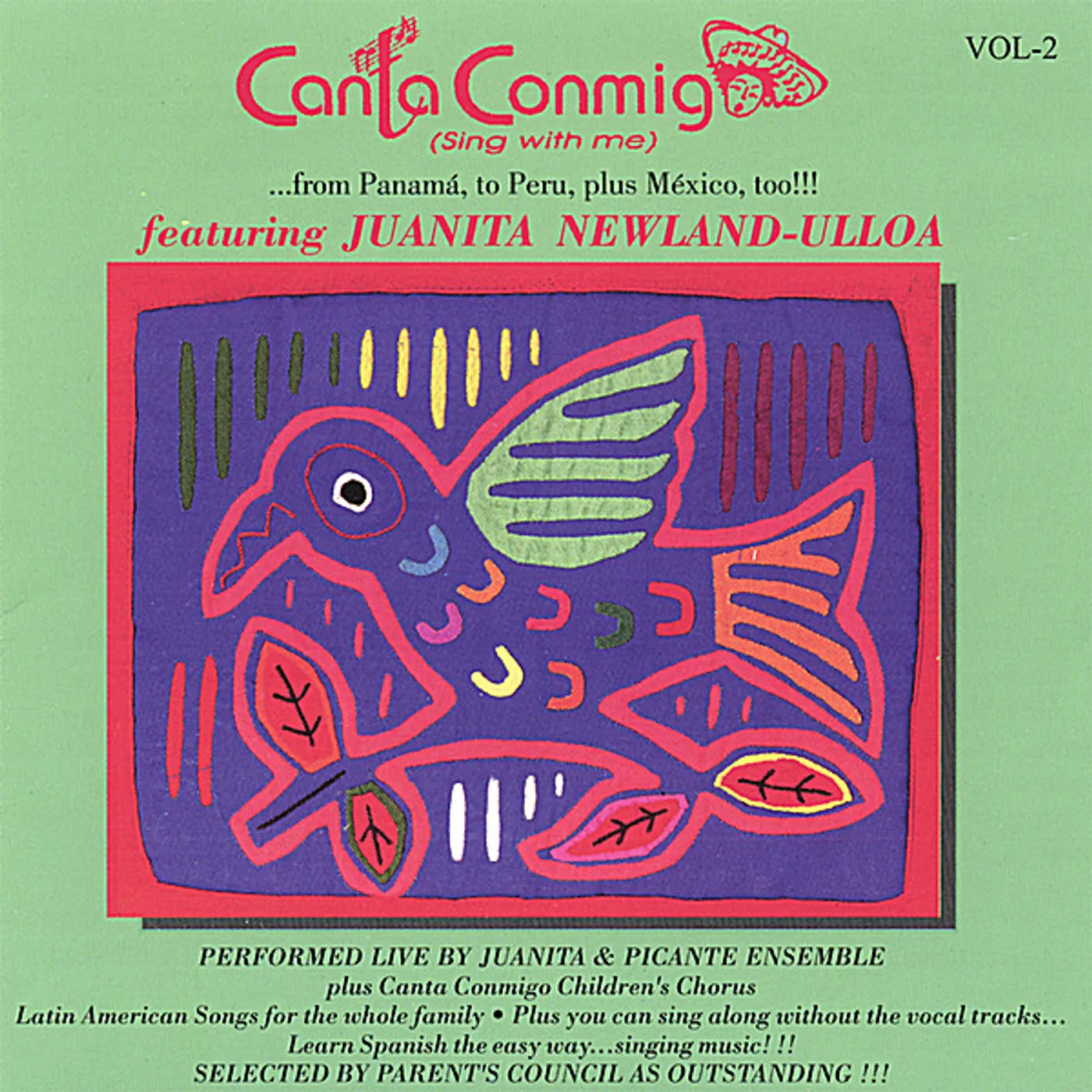 Juanita Newland Ulloa CANTA CONMIGO 2 CD
