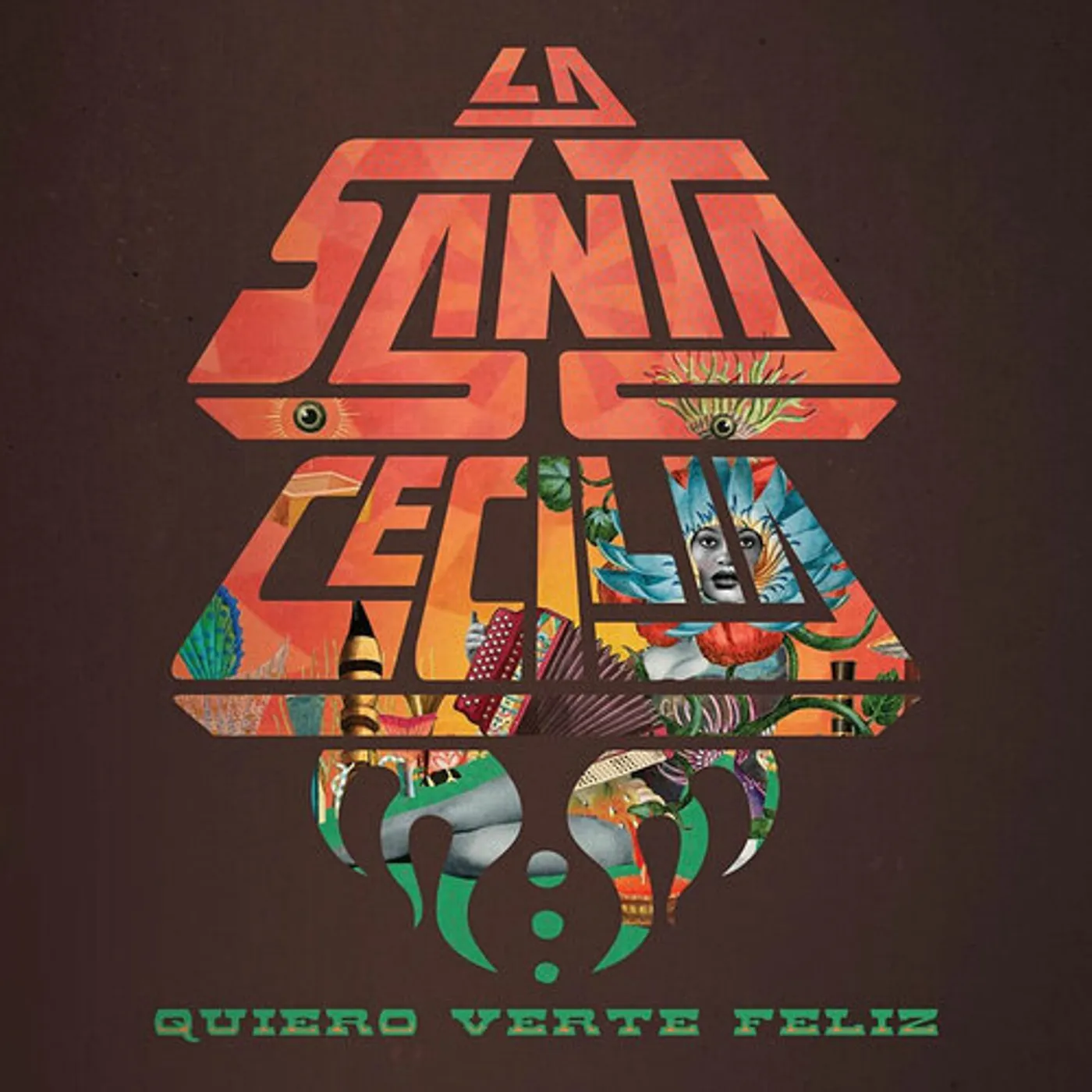 Santa Cecilia QUIERO VERTE FELIZ Vinyl Record