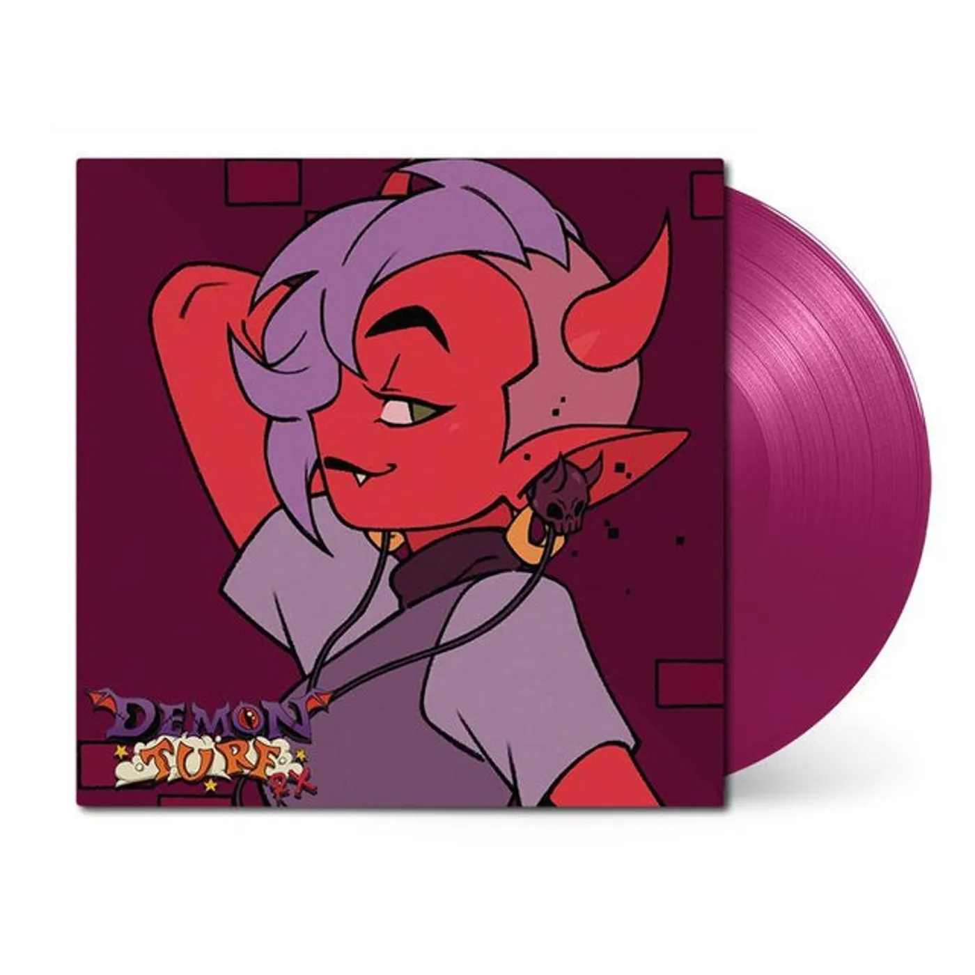 Fat Bard & M.R. Miller DEMON TURF (THE RX ALBUM) (180G/PURPLE VINYL) Vinyl Record