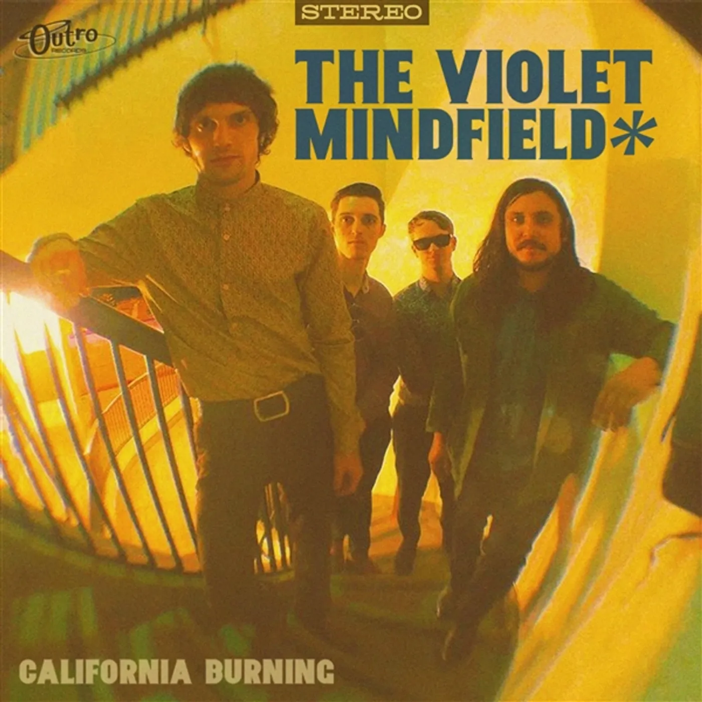 The Violet Mindfield California Burning Vinyl Record
