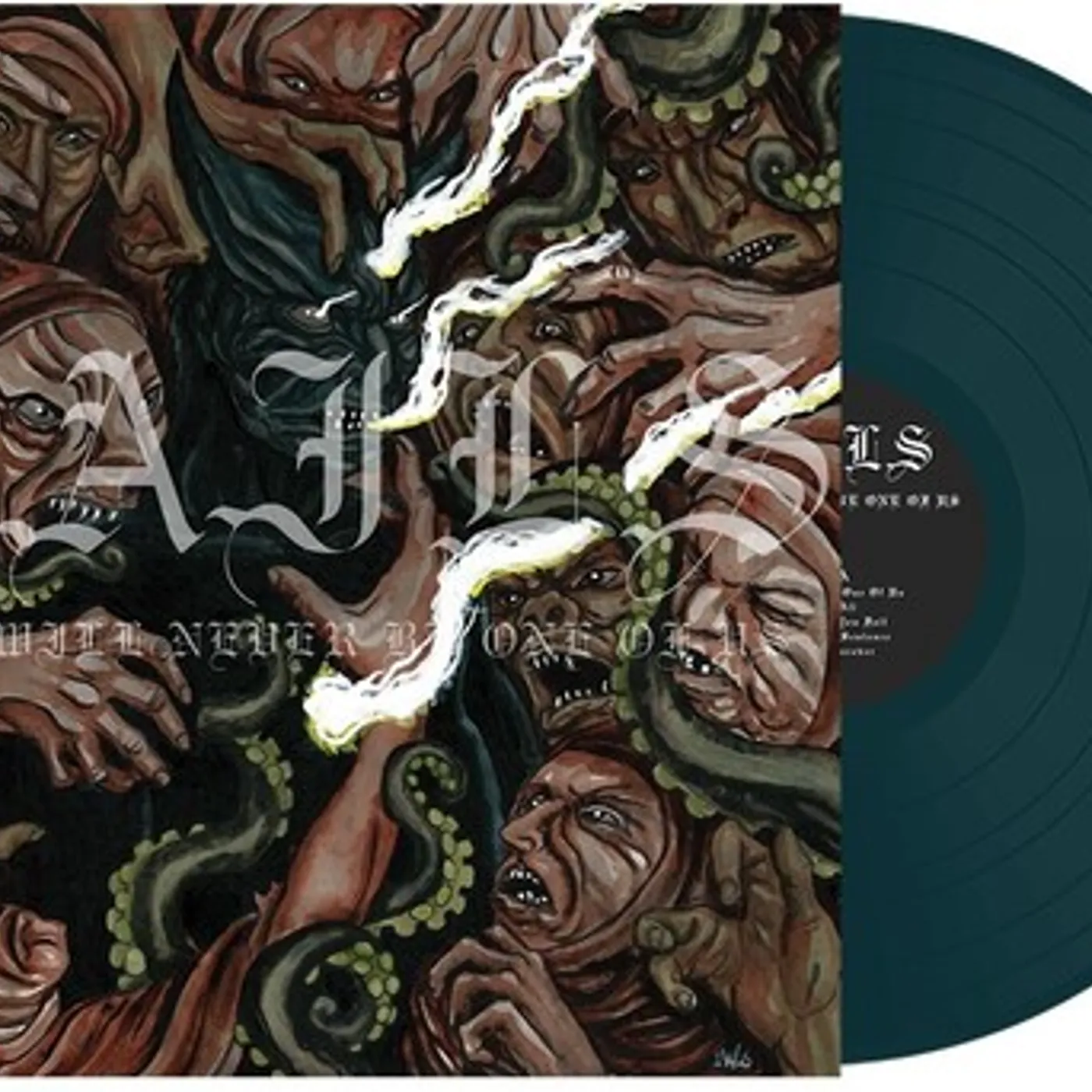 Nails YOU WILL NEVER BE ONE OF US (SEA BLUE) Vinyl Record