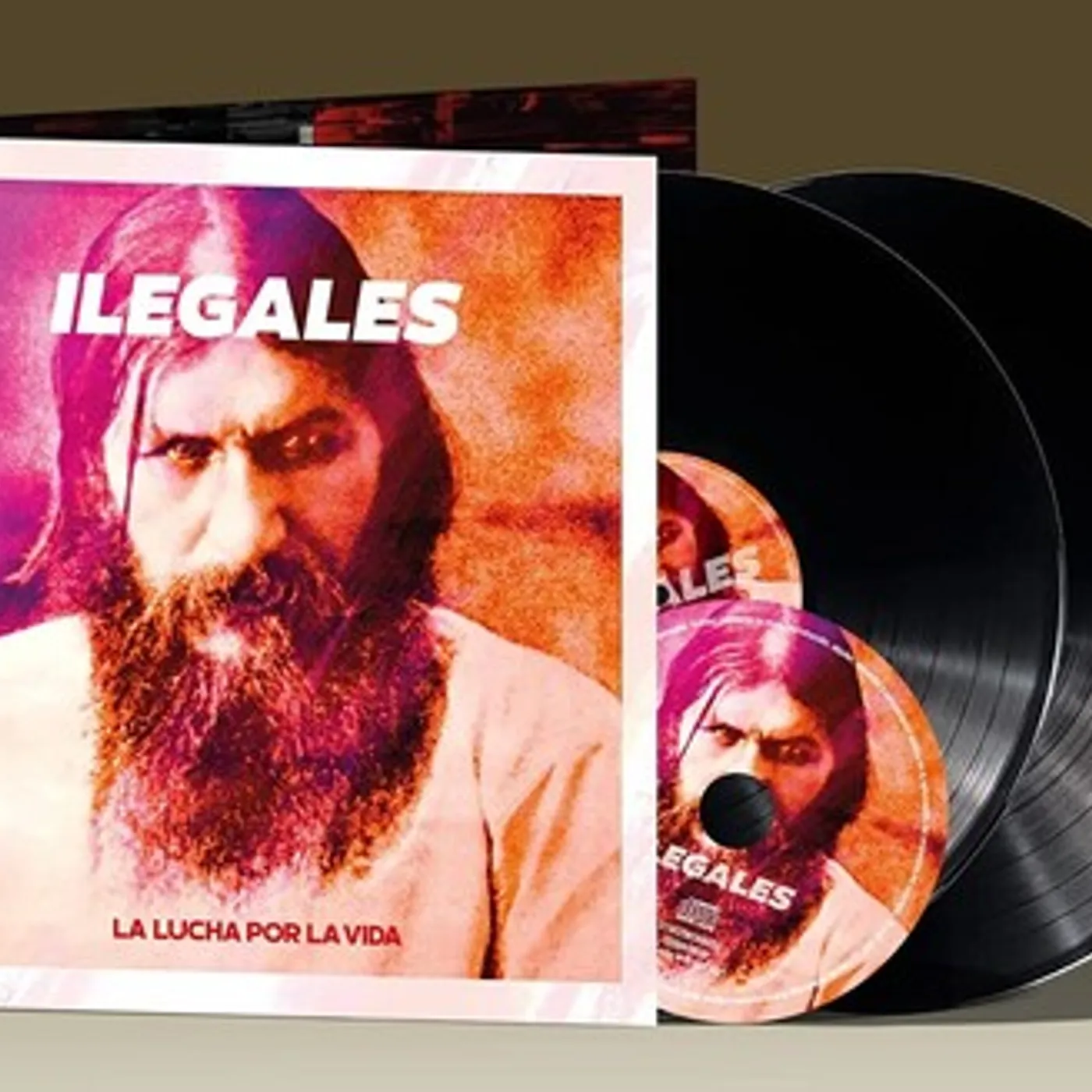 Ilegales LUCHA POR LA VIDA Vinyl Record
