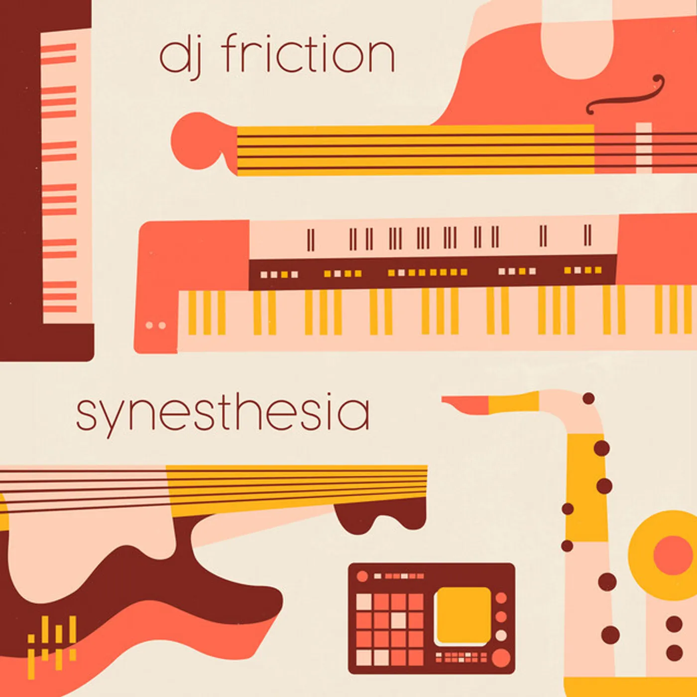 DJ Friction Synesthesia Vinyl Record