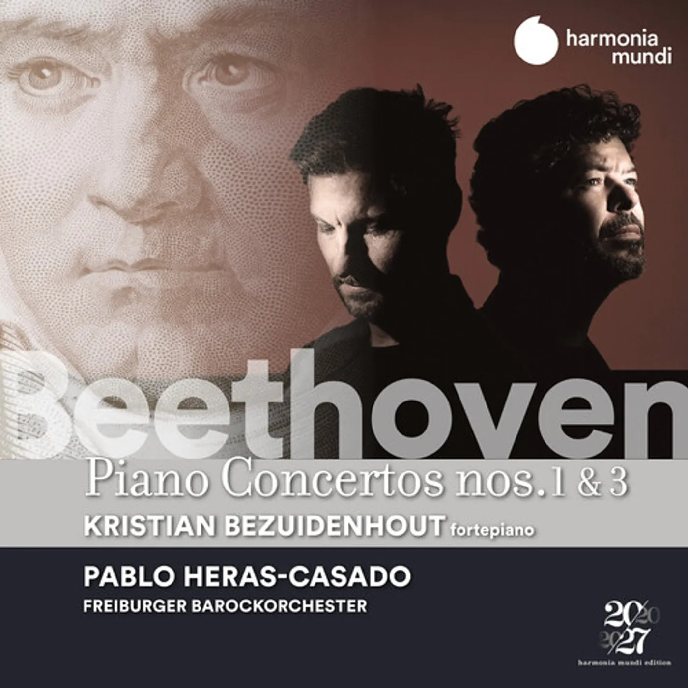Kristian Bezuidenhout BEETHOVEN: PIANO CONCERTOS NOS. 1 & 3 CD