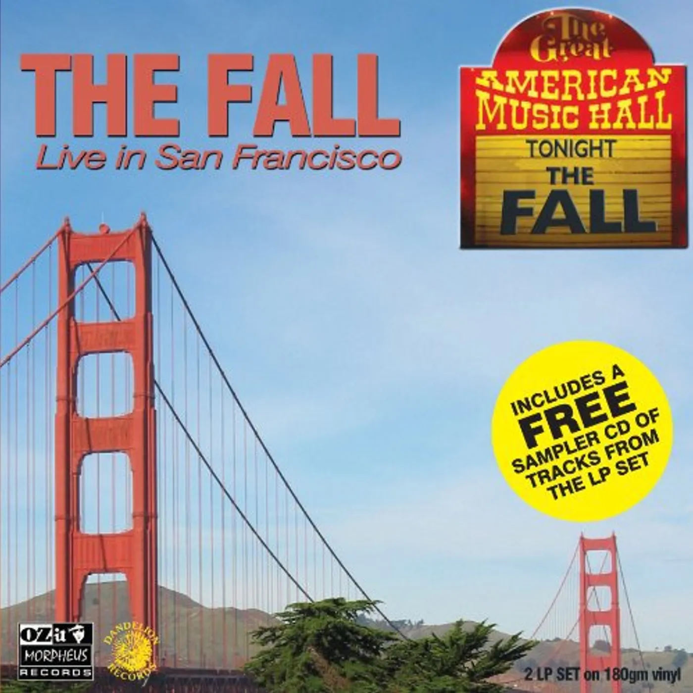 The Fall Live In San Francisco Vinyl Record