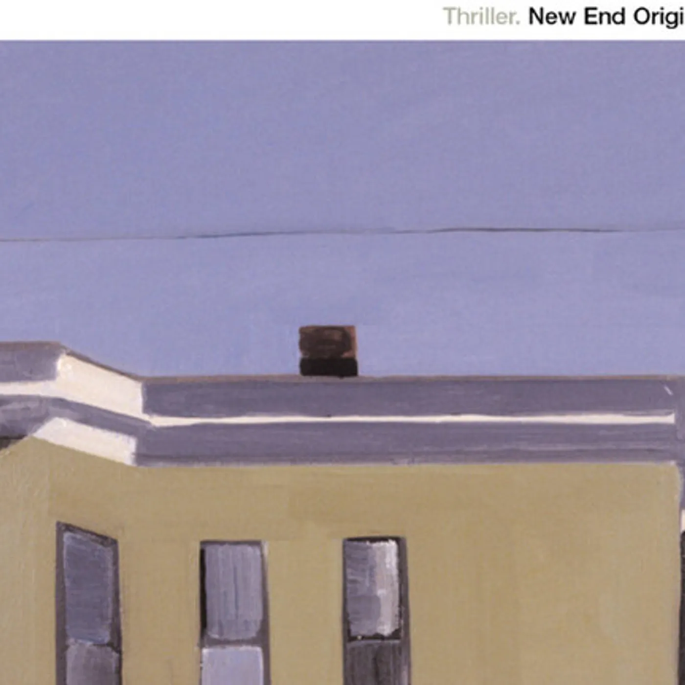 New End Original THRILLER - BLOOD ORANGE Vinyl Record