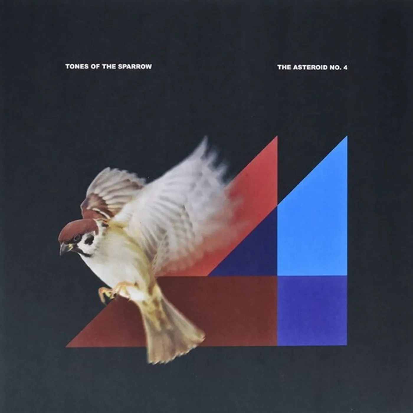 The Asteroid No.4 Tones Of The Sparrow (BLUE WITH RED SPLATTERS) Vinyl Record