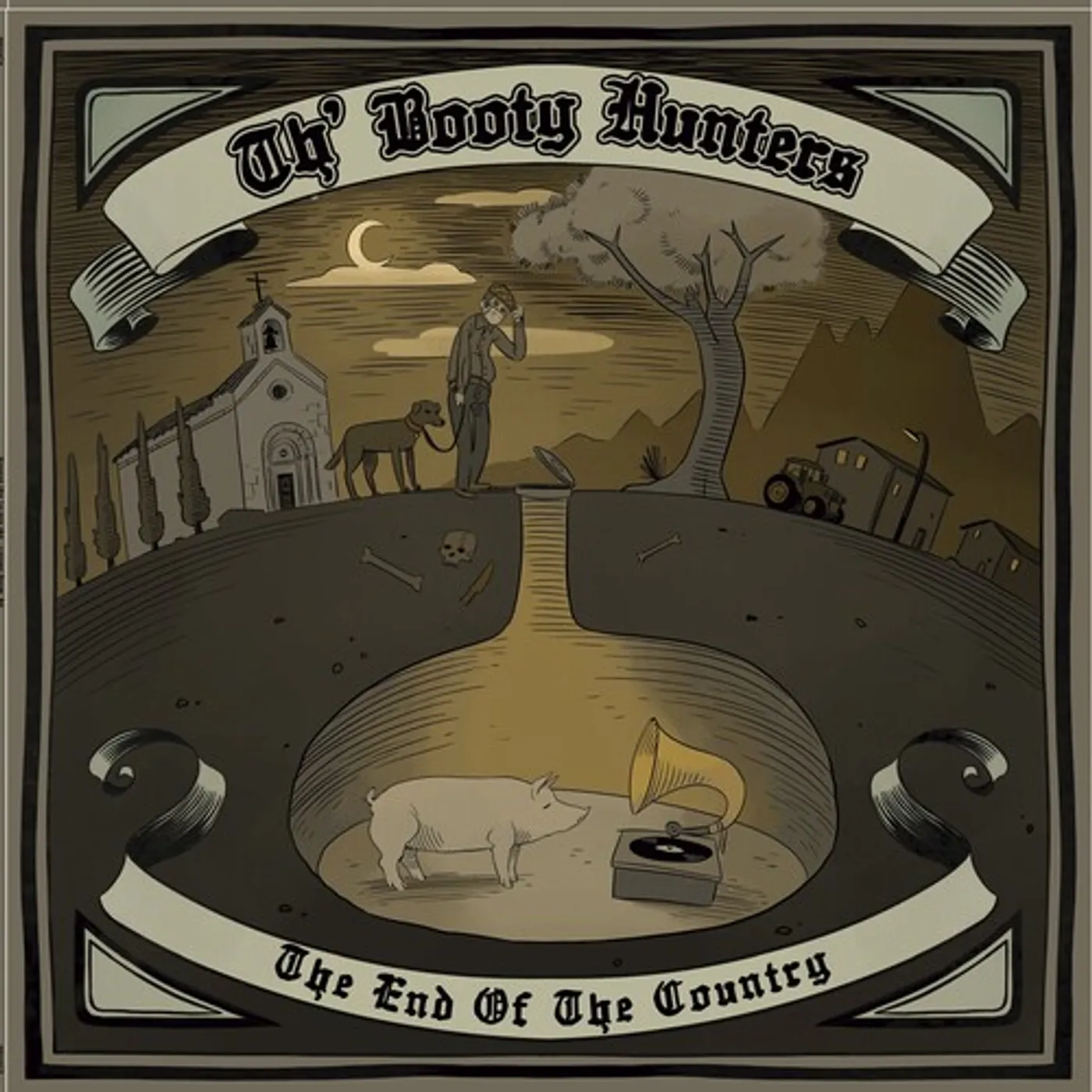 The Booty Hunters END OF THE COUNTRY CD