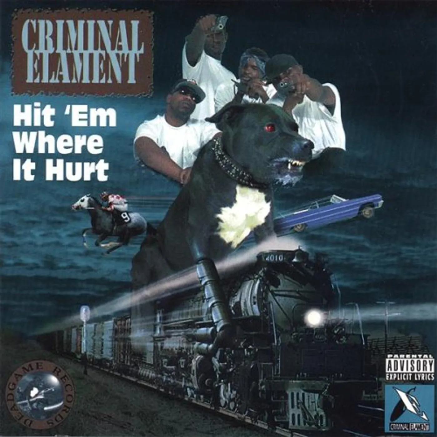 Criminal Elament Hit Em Where It Hurt Vinyl Record
