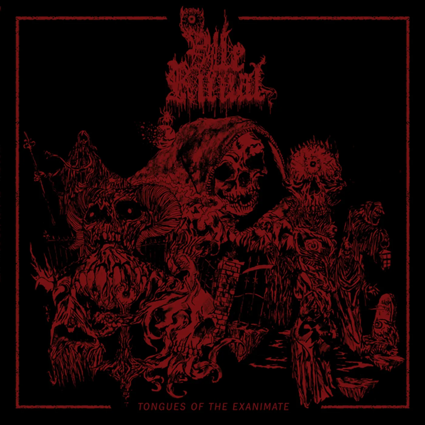 Vile Ritual Tongues Of The Exanimate Vinyl Record