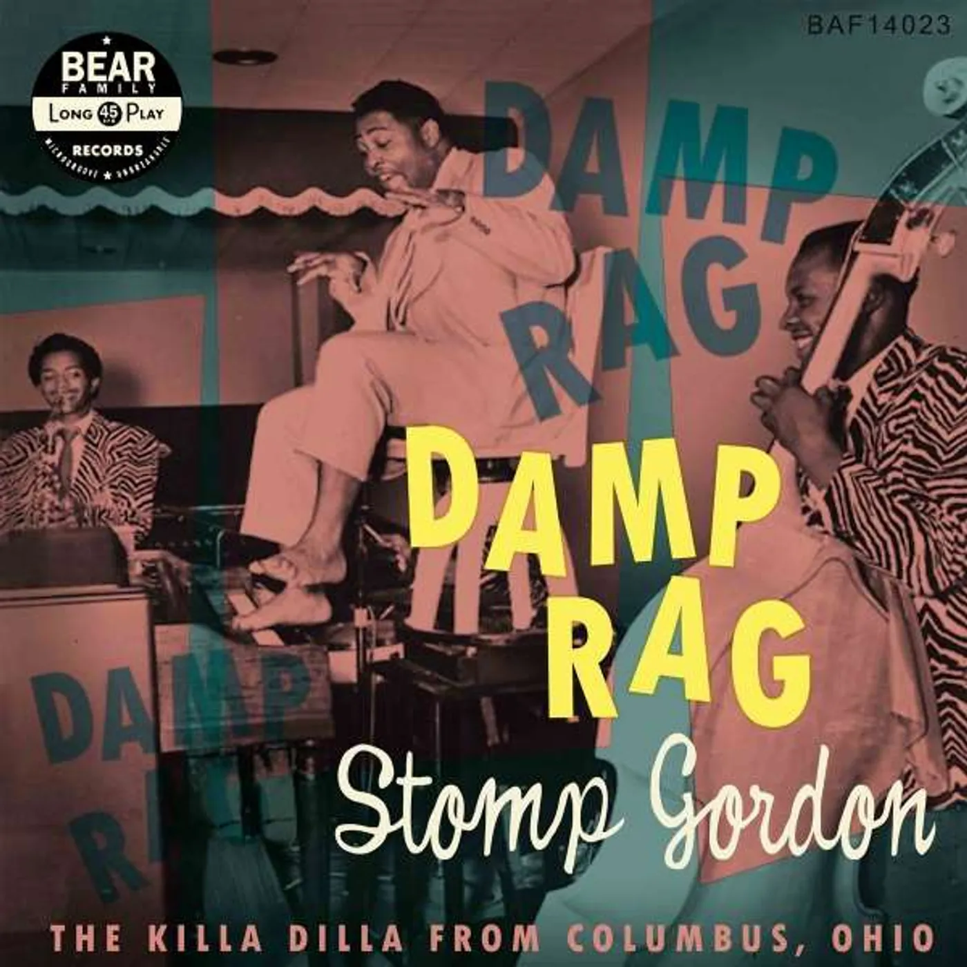 Stomp Gordon Damp Rag: The Killa Dilla From Columbus Ohio Vinyl Record