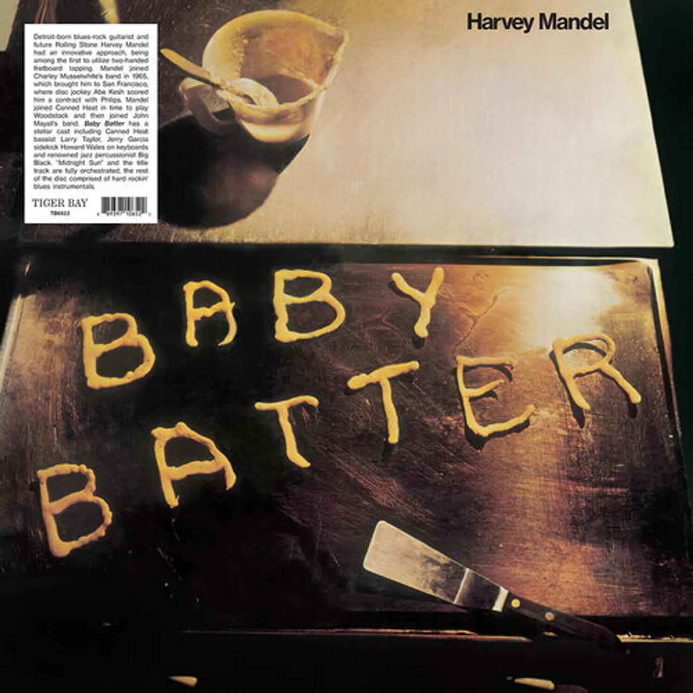 Harvey Mandel Baby Batter Vinyl Record