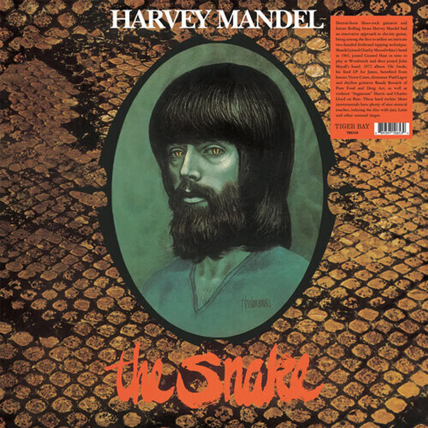 Harvey Mandel SNAKE Vinyl Record
