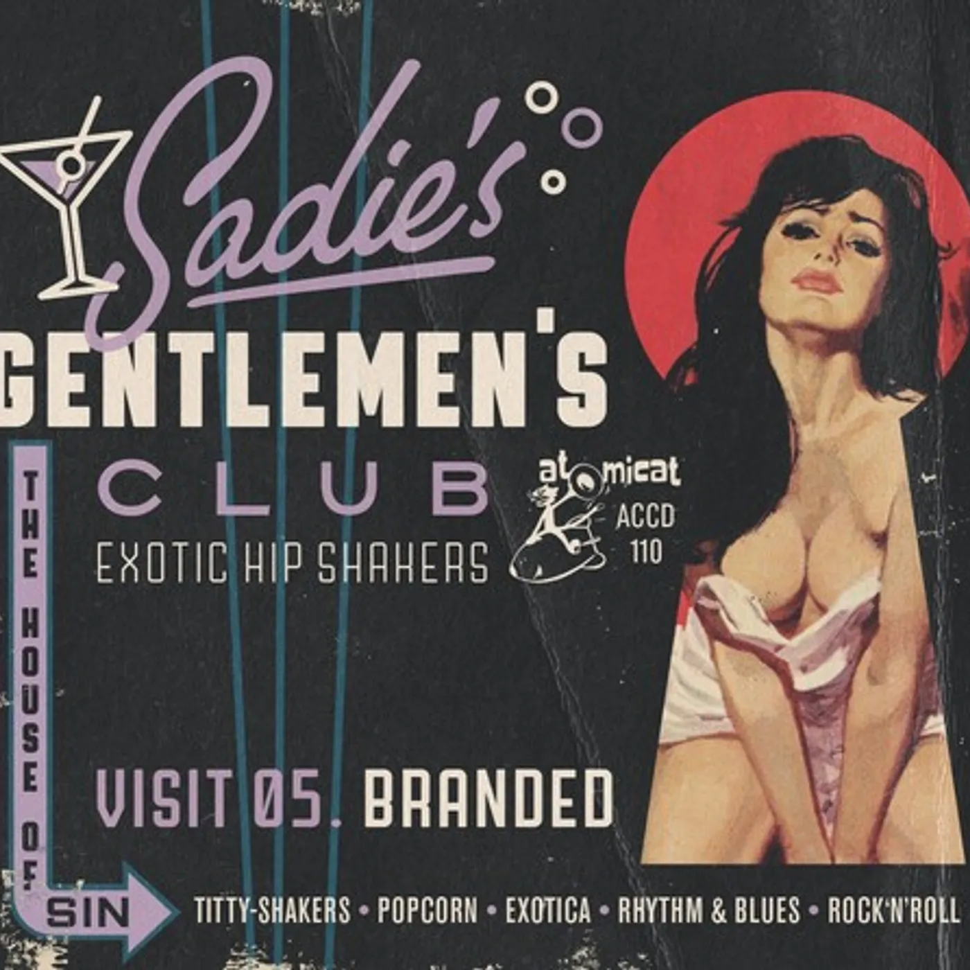 Various Artists  SADIE'S GENTLEMEN'S CLUB V5: BRANDED CD