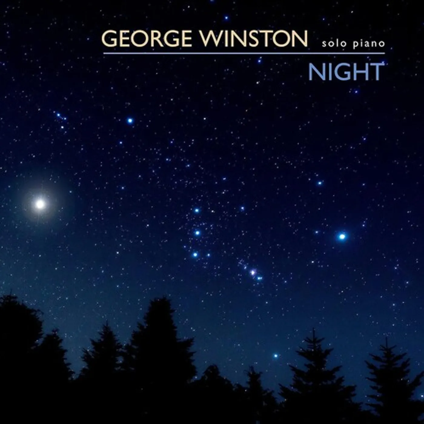 George Winston NIGHT CD