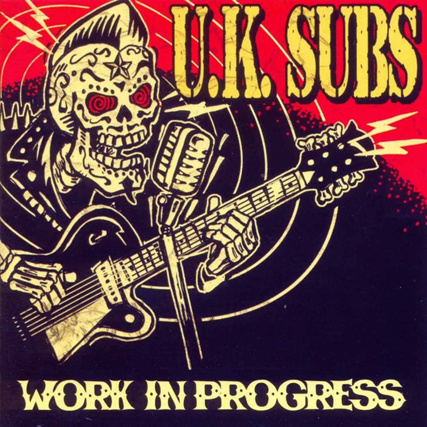 U.K. Subs Work In Progress Vinyl Record