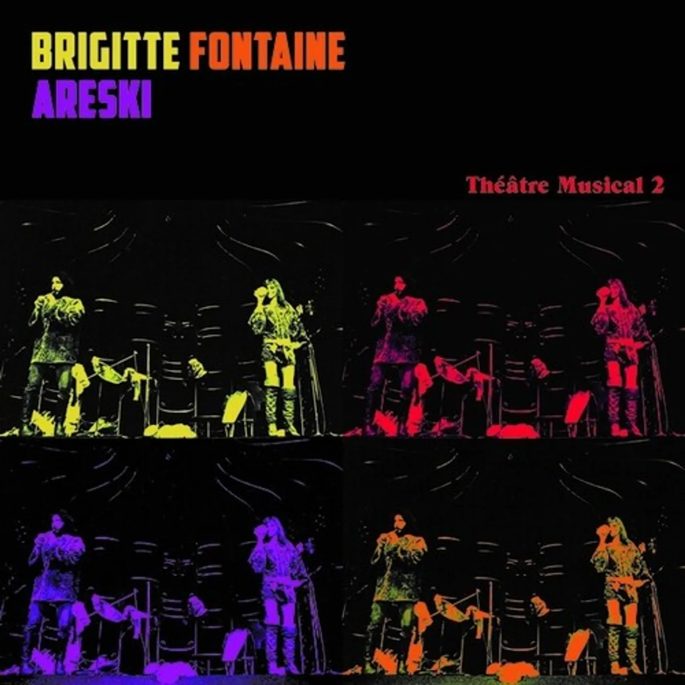 Brigitte Fontaine & Areski THEATRE MUSICAL 2 Vinyl Record