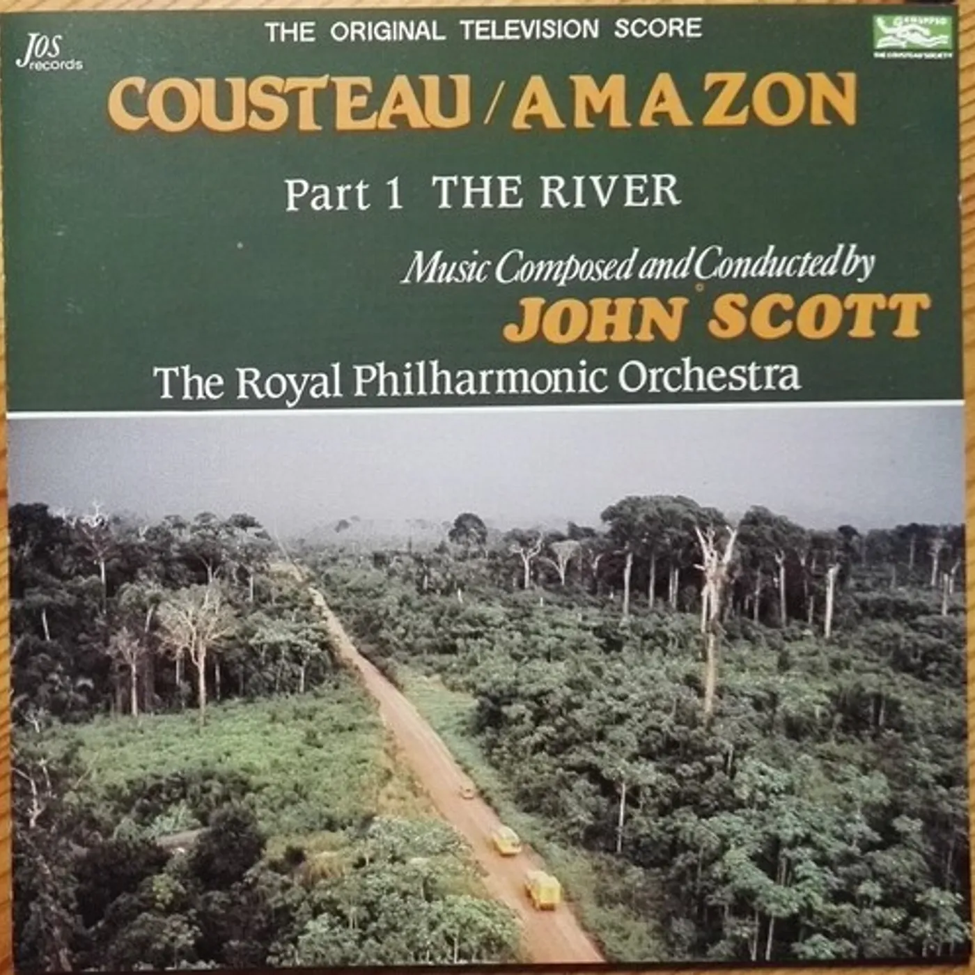 John Scott COUSTEAU: AMAZON PART I: THE RIVER / Original Soundtrack CD