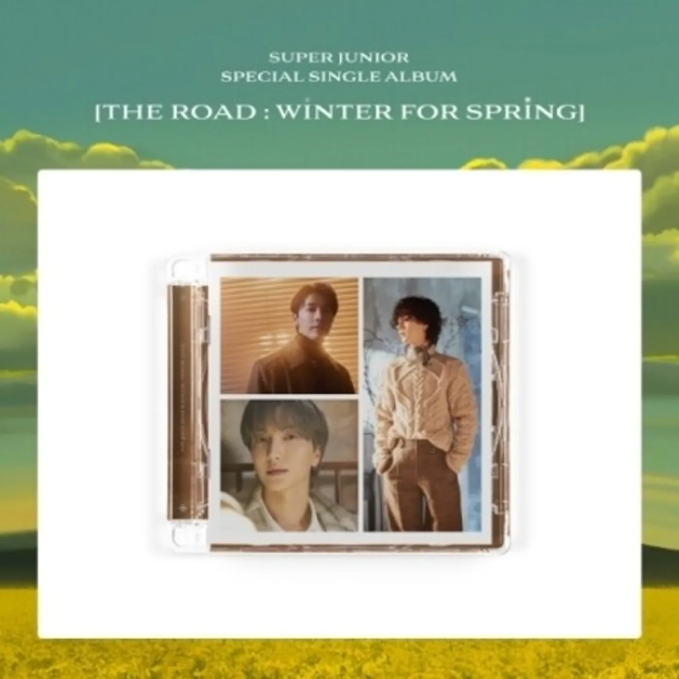 SUPER JUNIOR ROAD: WINTER FOR SPRING (B VER. LIMITED) CD