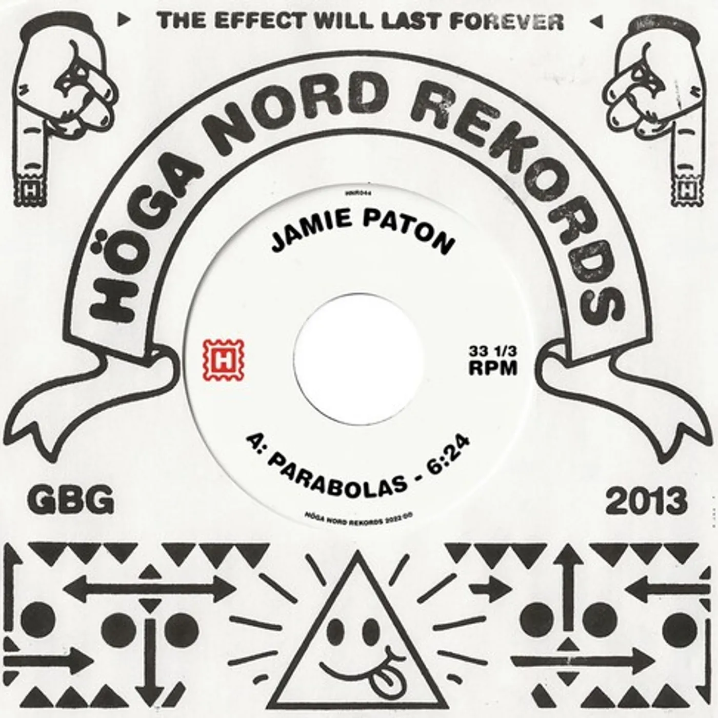 Jamie Paton Parabolas Vinyl Record