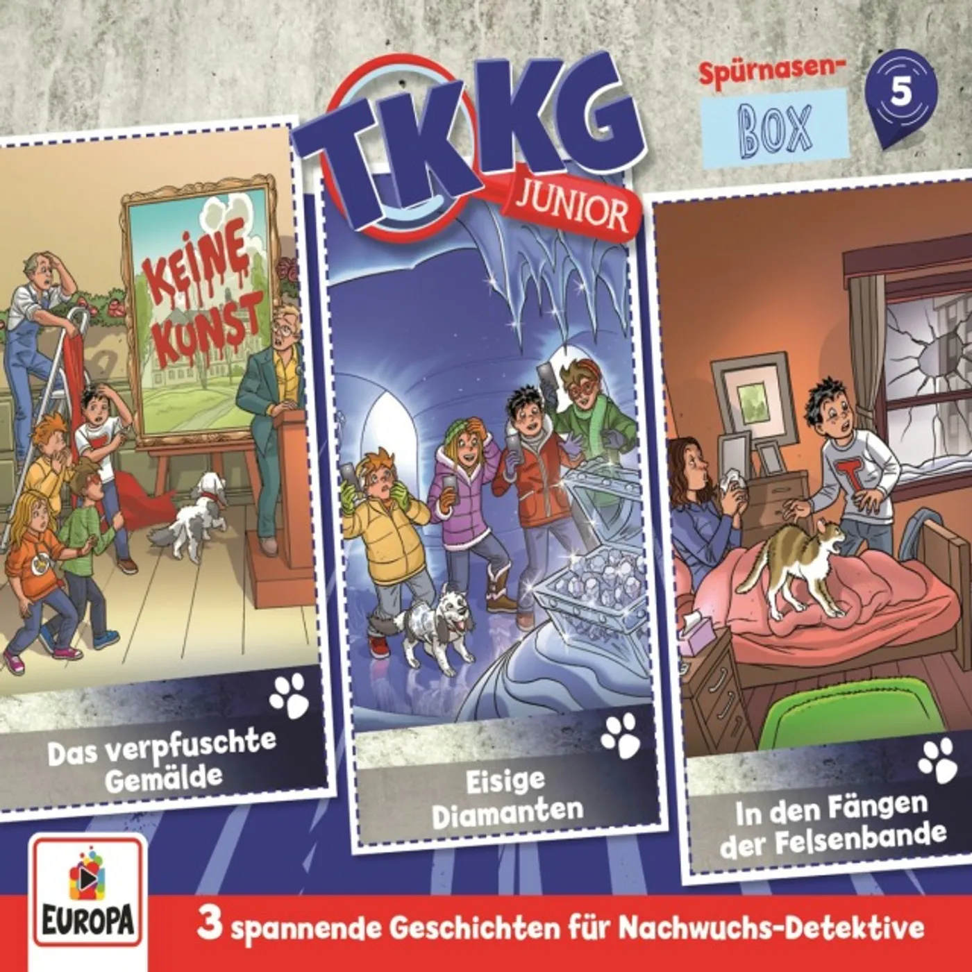TKKG Junior Spurnasen Box 5: Folgen 13-15 CD