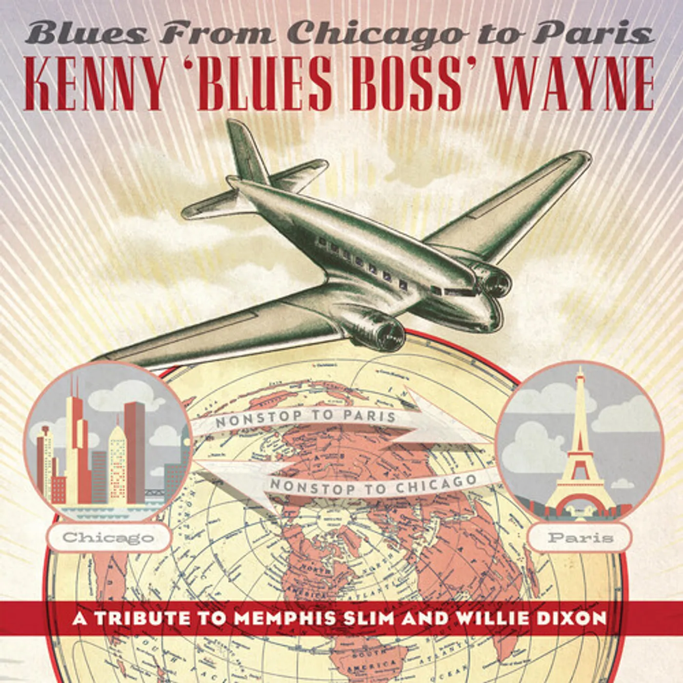 Kenny Wayne BLUES FROM CHICAGO TO PARIS Vinyl Record
