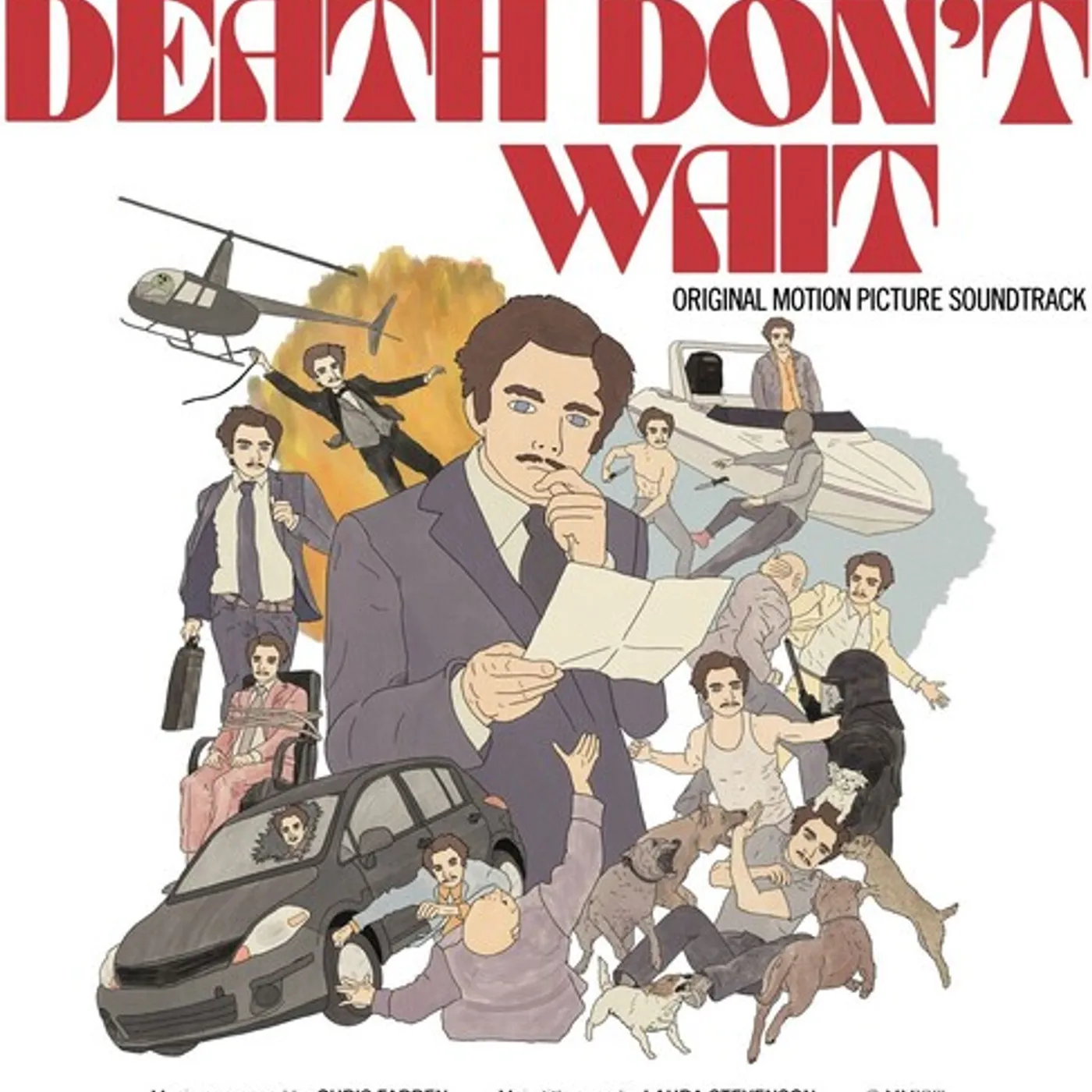 Chris Farren DEATH DON'T WAIT / Original Soundtrack Vinyl Record