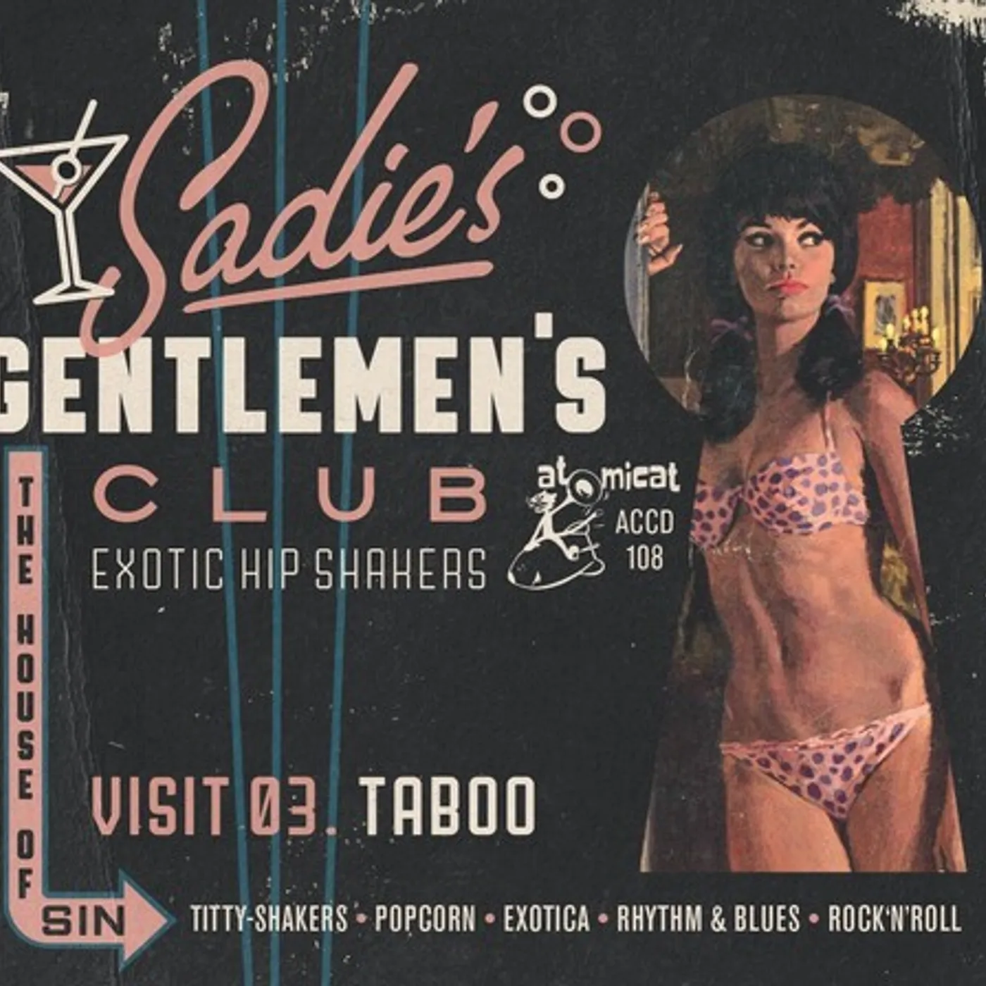 Various Artists  SADIE'S GENTLEMEN'S CLUB V3: TABOO CD