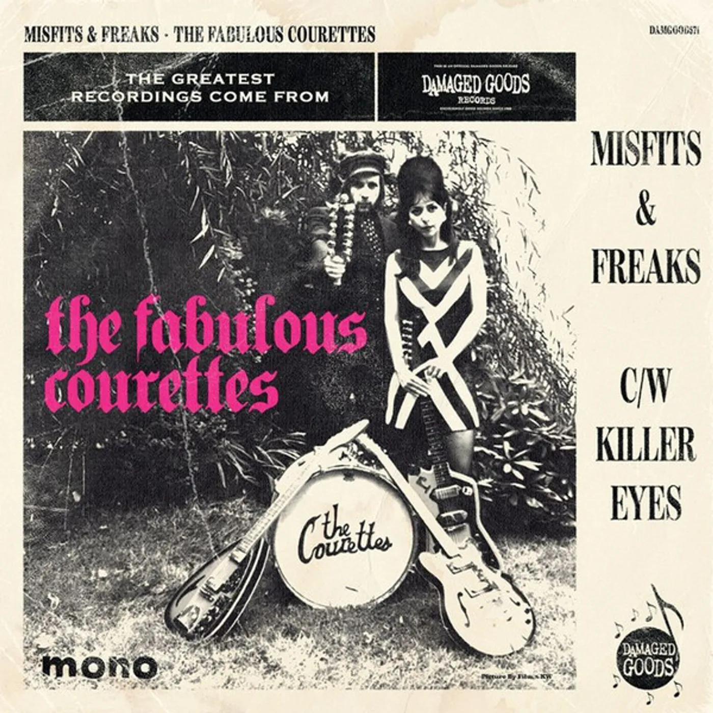 The Courettes Misfits & Freaks Vinyl Record