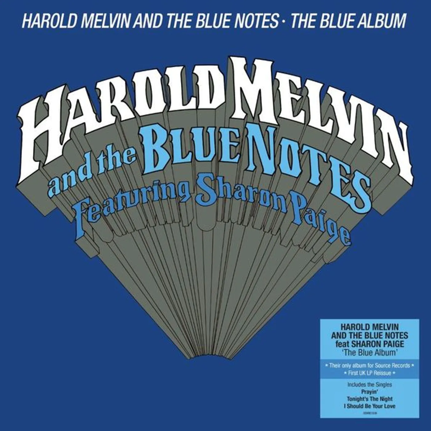 Harold Melvin and the Blue Notes with Sharon Paige Blue Album Vinyl Record