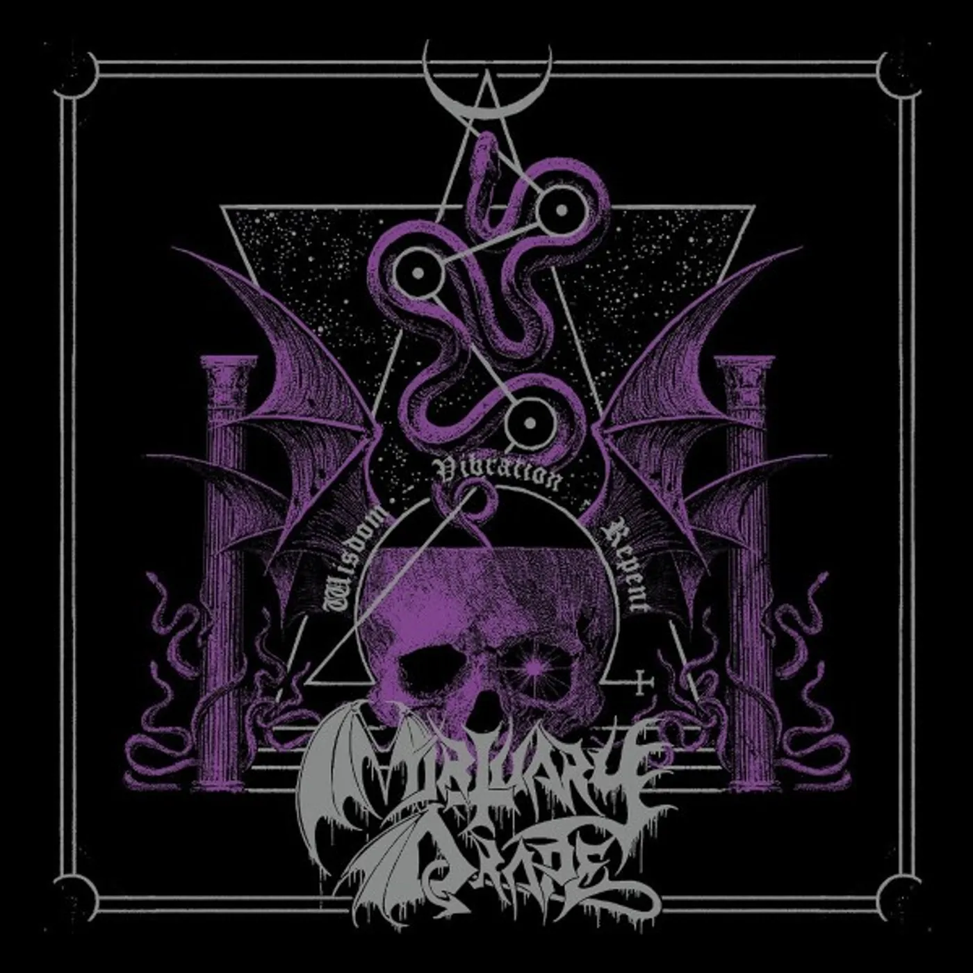 Mortuary Drape WISDOM-VIBRATION-REPENT Vinyl Record