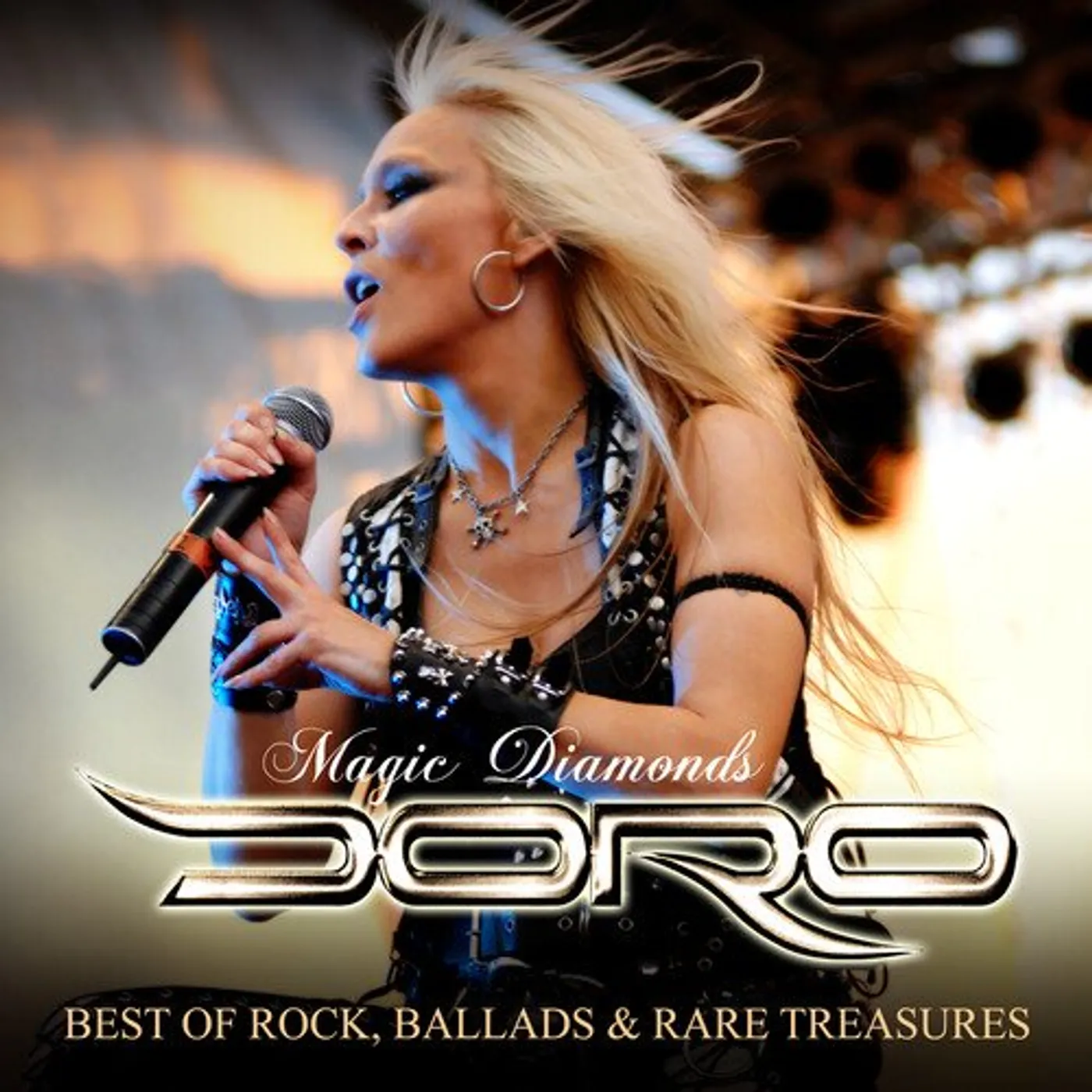 Doro MAGIC DIAMONDS - BEST OF ROCK (GATEFOLD JACKET/CLEAR VINYL) Vinyl Record