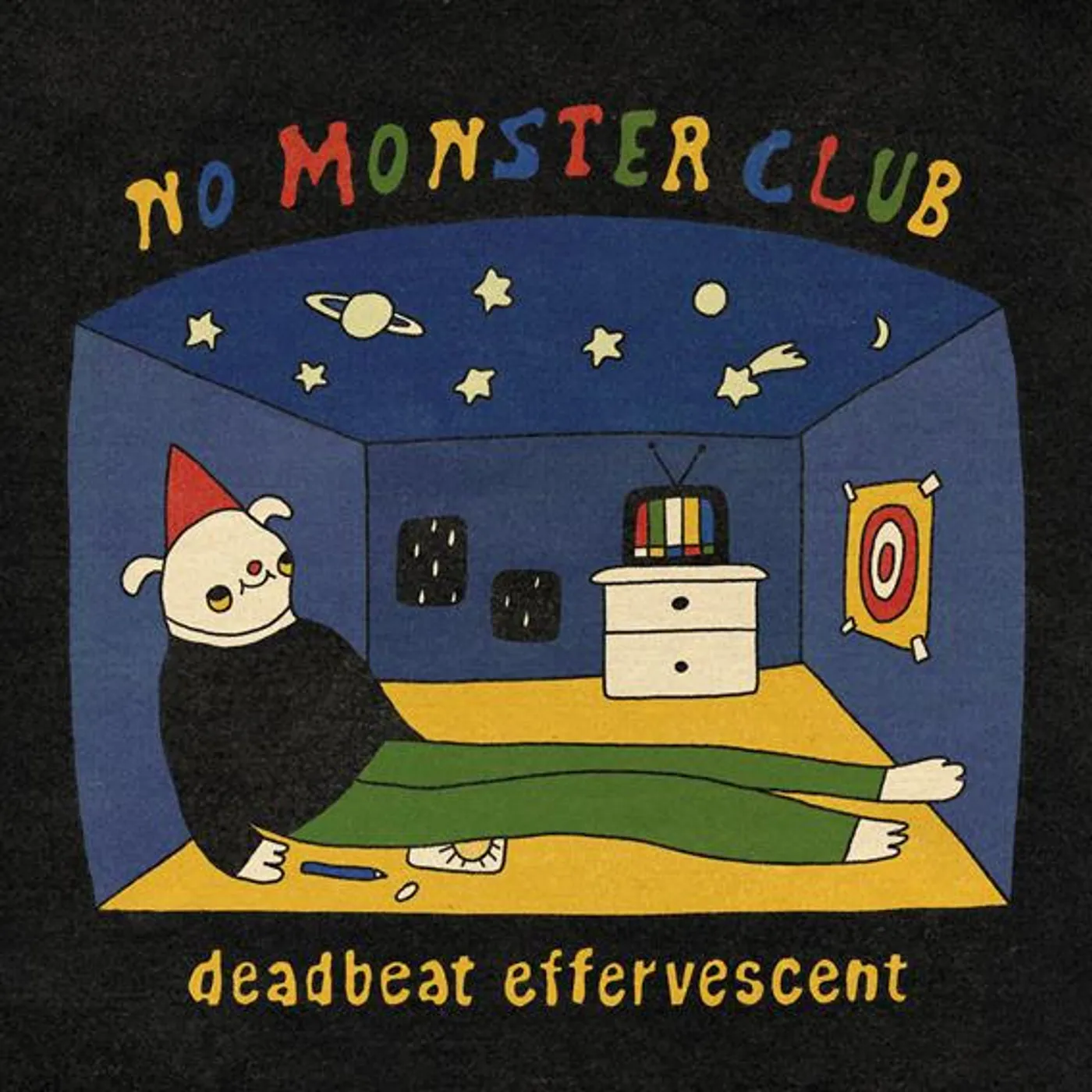 No Monster Club Deadbeat Effervescent Vinyl Record
