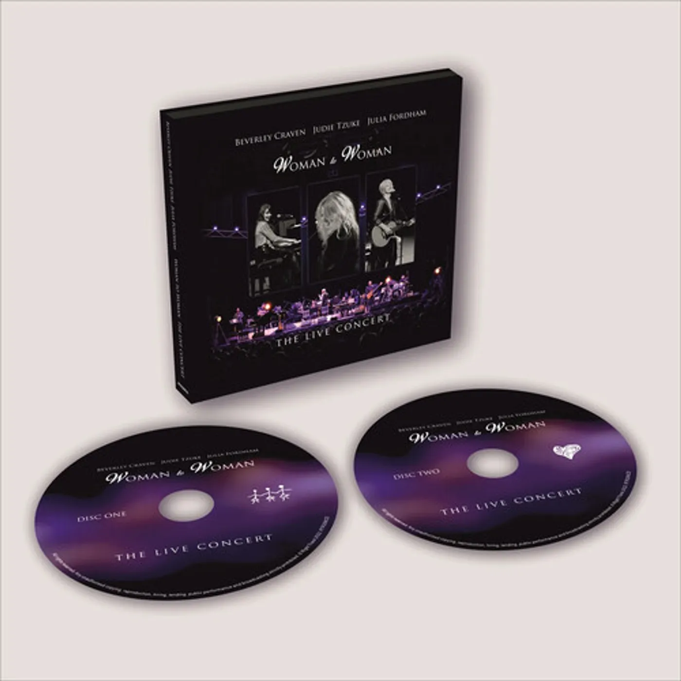 Beverley Craven / Judie Tzuke / Julia Fordham WOMAN TO WOMAN: THE LIVE CONCERT CD