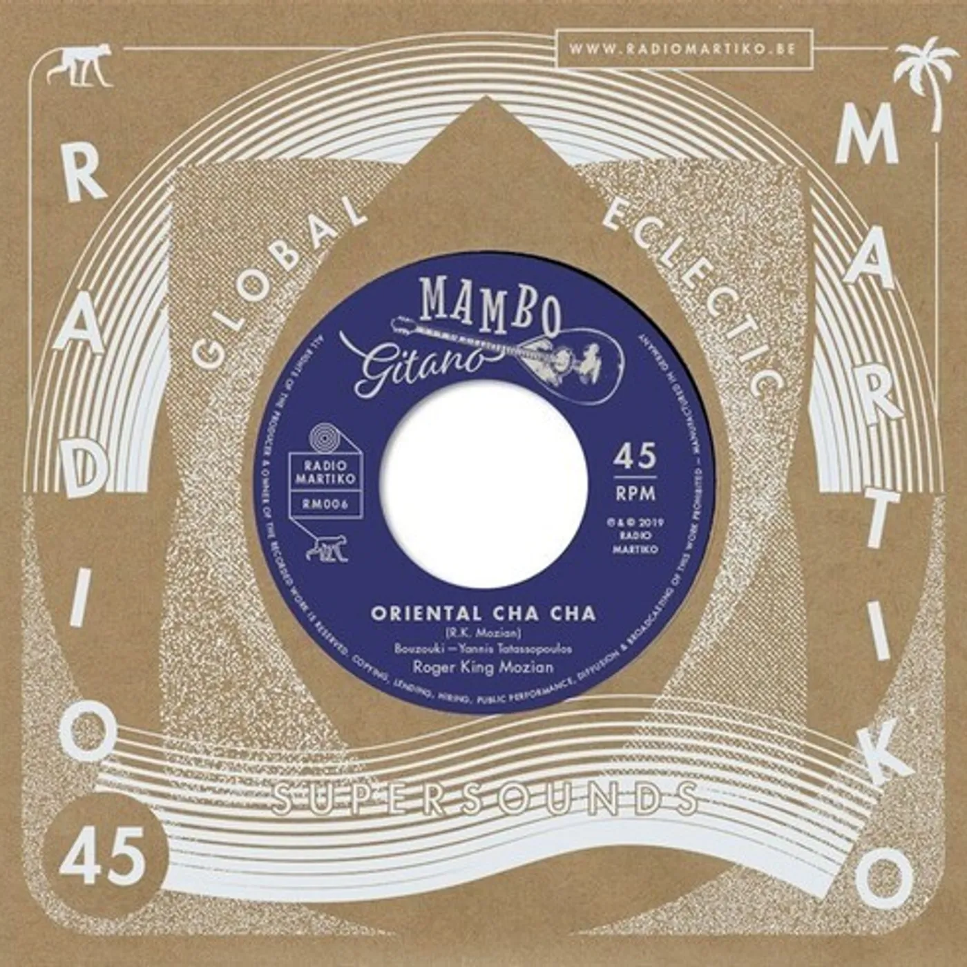 Roger King Mozian Oriental Cha Cha / Sirocco Mambo Vinyl Record