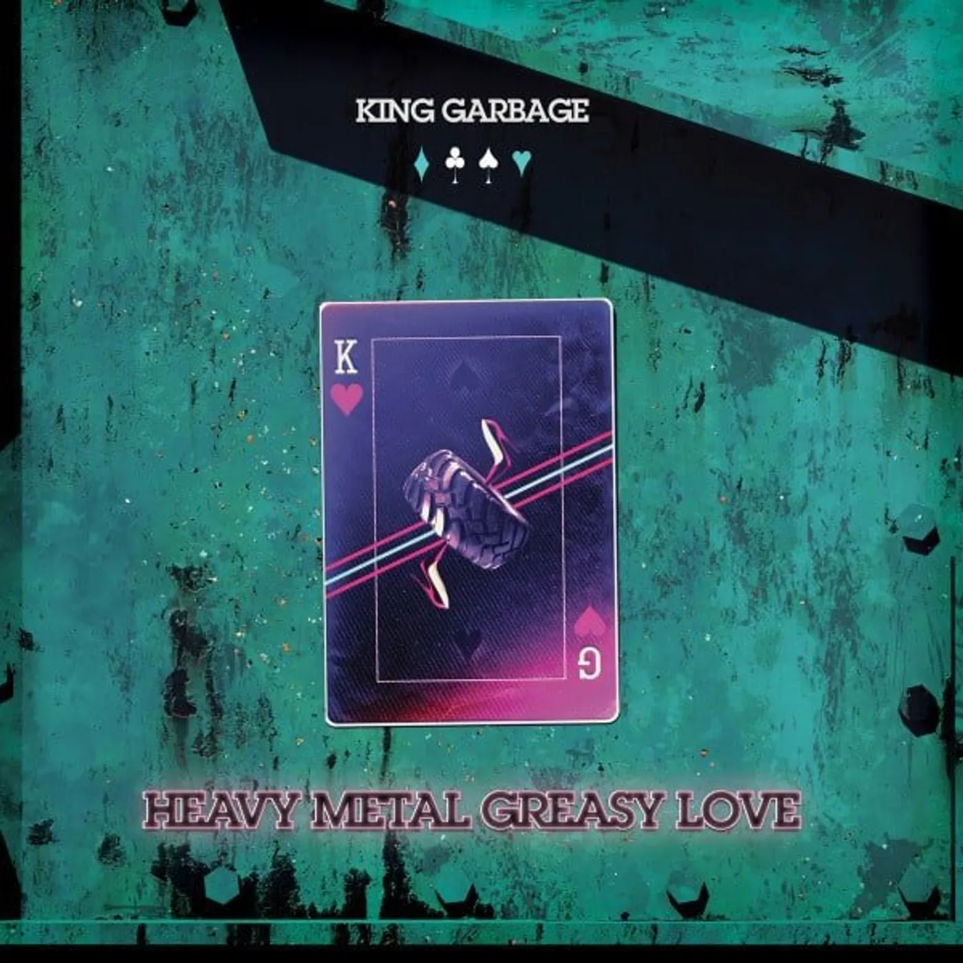 King Garbage Heavy Metal Greasy Love Vinyl Record
