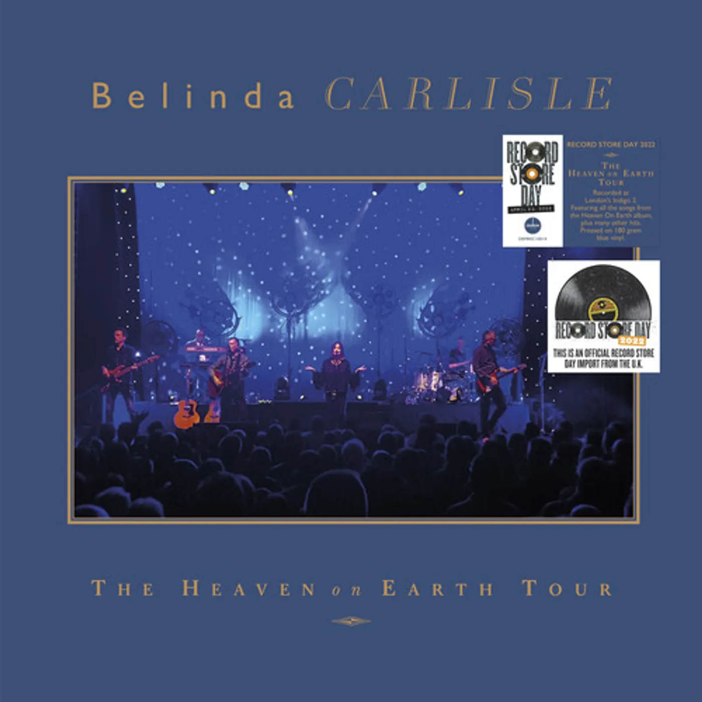 Belinda Carlisle Live: Decades (180g/2LP/Blue) Vinyl Record